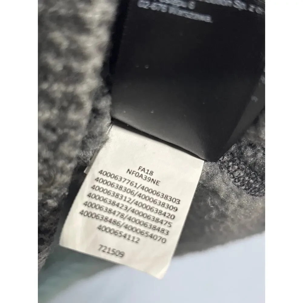 The North Face Gray Plaid Shirt Jacket Size L